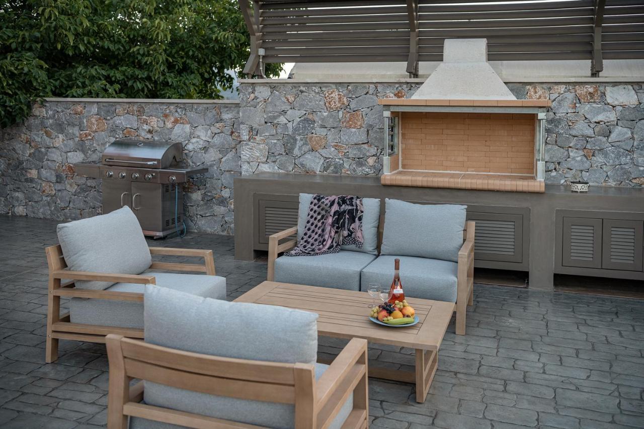 Villa Enny, 3 Bd With Private Heated Pool Agia  Exterior photo